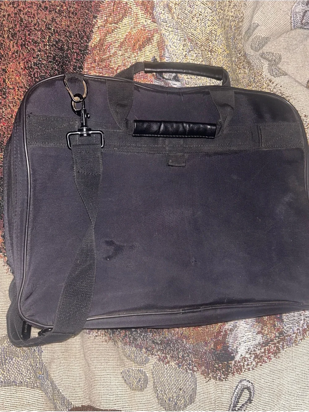 Targus Black Men's Laptop Briefcase with Padded Compartments